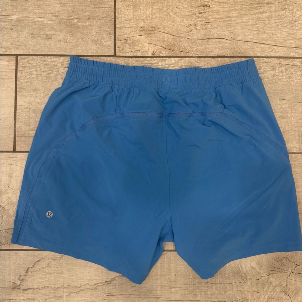 Lululemon Pace Breaker 5” Unlined Shorts Blue
